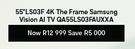 Samsung 55" LS03F 4K The Frame Vision AI TV QA55LS03FAUXXA 