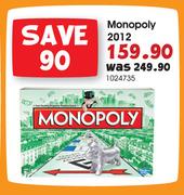 Monopoly 2012