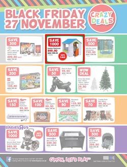 Toys R Us : Black Friday (27 Nov 2015), page 1