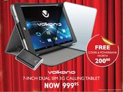 Volkano 7-Inch Dual Sim 3G Calling Tablet