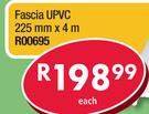 Fascia UPVC 225mm x4m R00695-Each