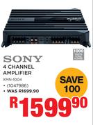 Sony 4 Channel Amplifier XMN-1004