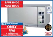 Defy 28ltr Metallic Microwave DMO351