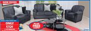Gommagomma Jessica 3-Piece Lounge Suite