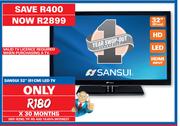 Sansui 32" (81cm) LED TV