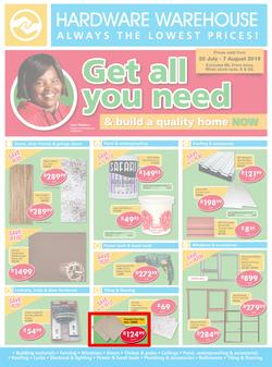 Hardware Warehouse Eastern Cape : Get All You Need (25 Jul - 7 Aug 2015), page 1