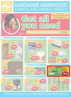 Hardware Warehouse Eastern Cape : Get All You Need (25 Jul - 7 Aug 2015), page 1