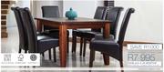 Athens Dinning Table + 6 Stacy Chairs
