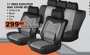 11 Piece Executive Seat Cover Set