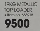 LG 19Kg Metallic Top Loader