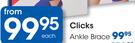 Clicks Ankle Brace-Each