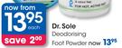 Dr.Sole Deodorising Foot Powder