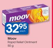 Moov Rapid Relief Ointment-50g Each
