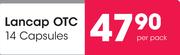 Lancap OTC 14 Capsules-Per Pack