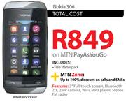 Nokia 306-On MTN Pay As You Go