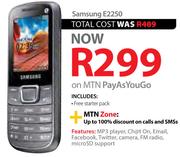 Samsung E2250-On MTN Pay As You Go