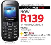 Samsung Pusha FM(E1205)-On MTN Pay As You Go