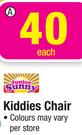 Junior Sunny Kiddies Chair-Each
