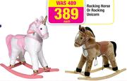 Rocking Horse Or Rocking Unicorn-Each