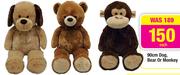 Dog, Bear Or Monkey 90Cm-Each