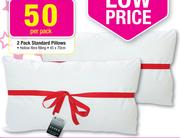 2 Pack Standard Pillows-Per Pack