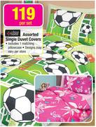 Always Home Assorted Single Duvet Covers-Per Set