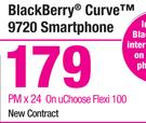 BlackBerry Curve 9720 Smartphone-On uChoose Flexi 100