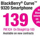 BlackBerry Curve 9320 Smartphone-On Straight Up 100