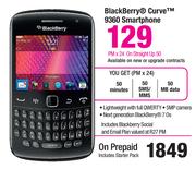 BlackBerry Curve 9360 Smartphone-On Straight Up 50