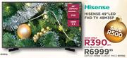 Hisense 49" FHD LED TV 49M35P