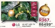 LG 43" FHD LED TV 43LF540T