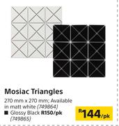 Mosiac Triangles-270mm x 270mm Per Pack