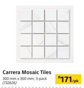 Carrera Mosaic Tiles-300mm x 300mm Per Pack