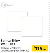 Samca Shiny Wall Tiles-200mm x 200mm Per Sqm