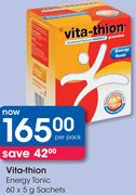 Vita-Thion Energy Tonic-60x5g Sachets Per Pack
