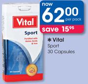 Vital Sport 30 Capsules-Per Pack