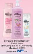 Oh So Heavenly Body Lotions-Each