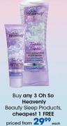 Oh So Heavenly Beauty Sleep Products-Each