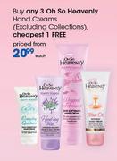 Oh So Heavenly Hand Creams-Each