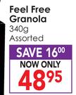 Feel Free Granola Assorted-340g