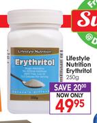 Lifestyle Nutrition Erythritol-250g