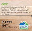 Acer 2-In-1 Convertible