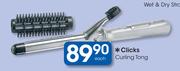 Clicks Curling Tong