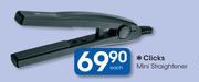Clicks Mini Straightener