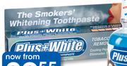 Plus White Toothpaste