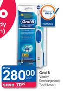 Oral-B Vitality Rechargeable Toothbrush-Each