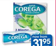 Super Corega 32 Denture Cleanser Tablets
