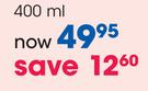 L'Oreal Elvive Shampoo or Conditioner-400ml Each