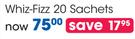 Turbovite Whiz-Fizz 20's Sachets