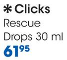 Clicks Rescue Drops-30ml